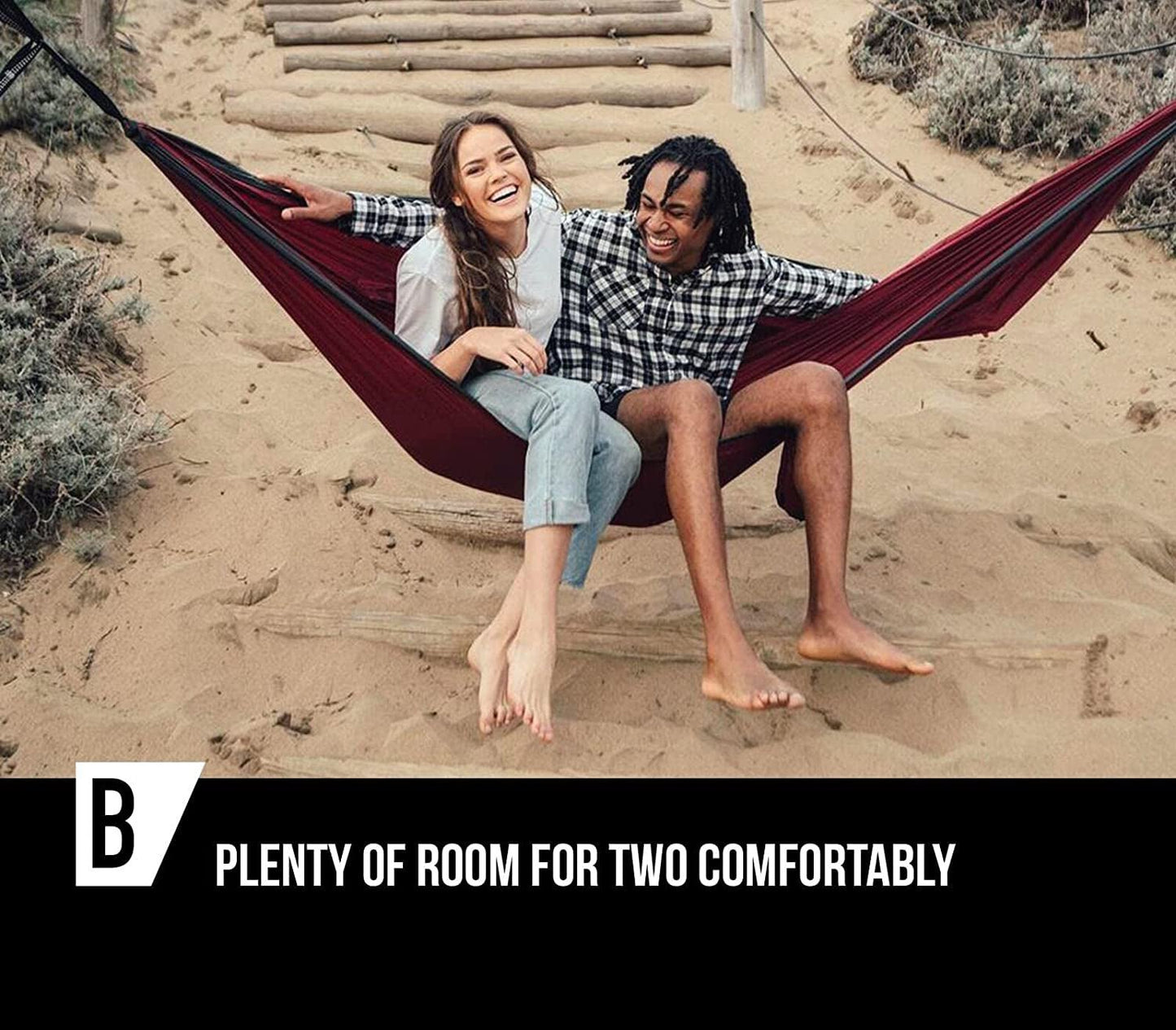 Bear Butt Camping Hammock 2 Person - Canna Camp Supply Co