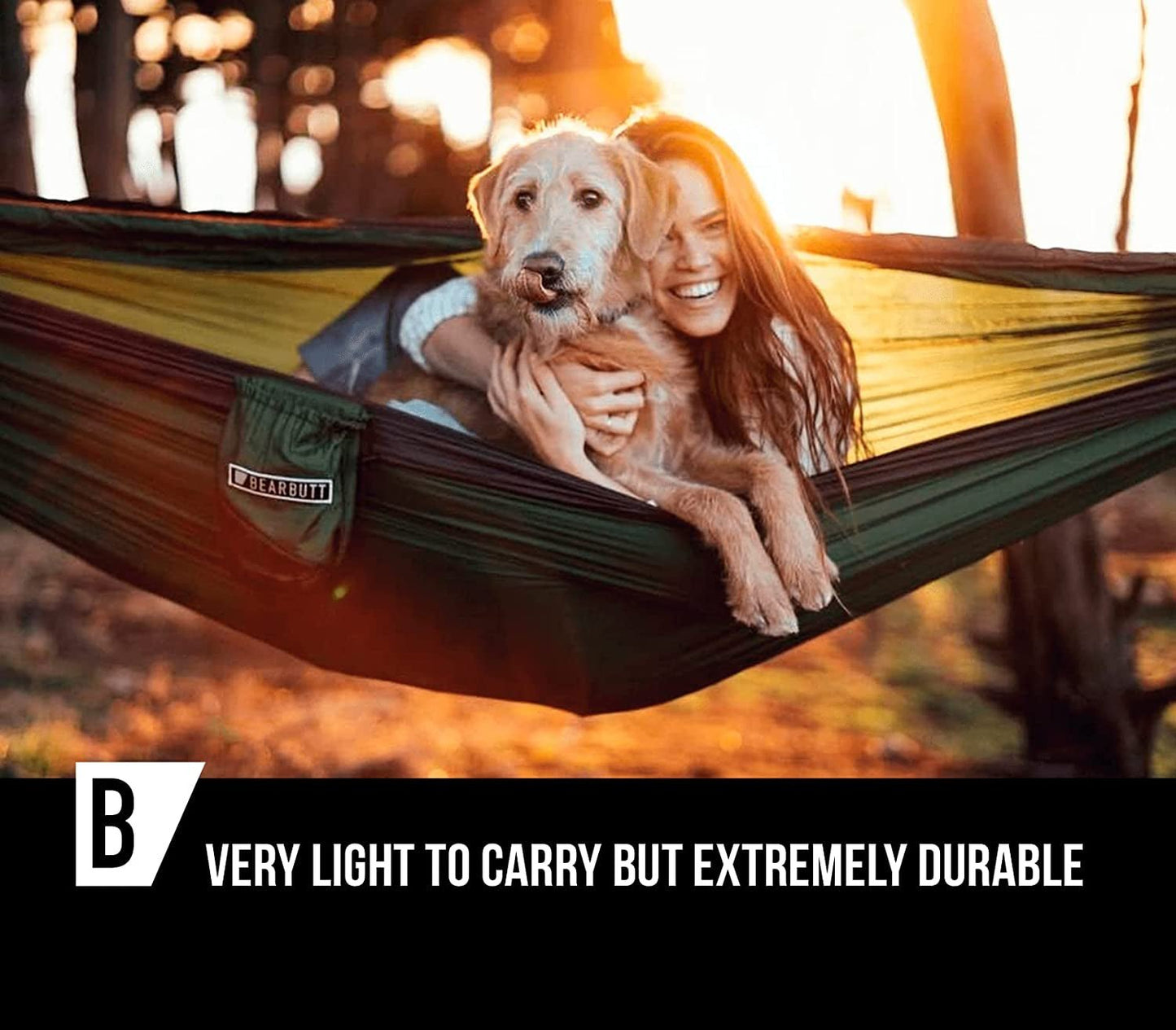 Bear Butt Camping Hammock 2 Person - Canna Camp Supply Co
