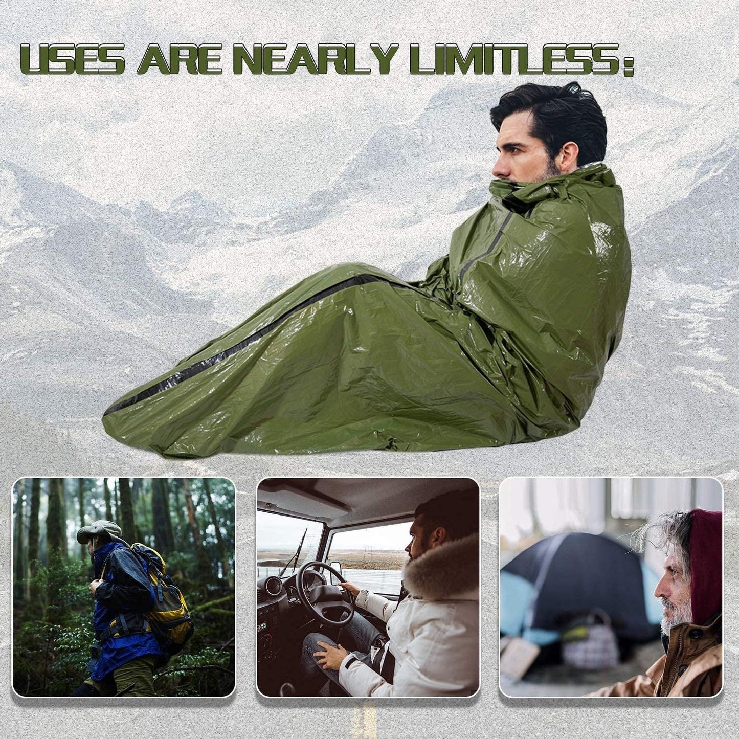 Emergency Sleeping Bag - Canna Camp Supply Co