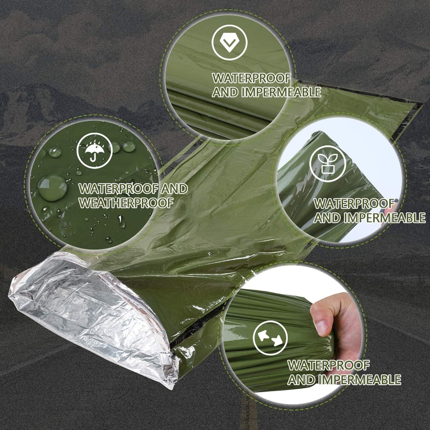 Emergency Sleeping Bag - Canna Camp Supply Co