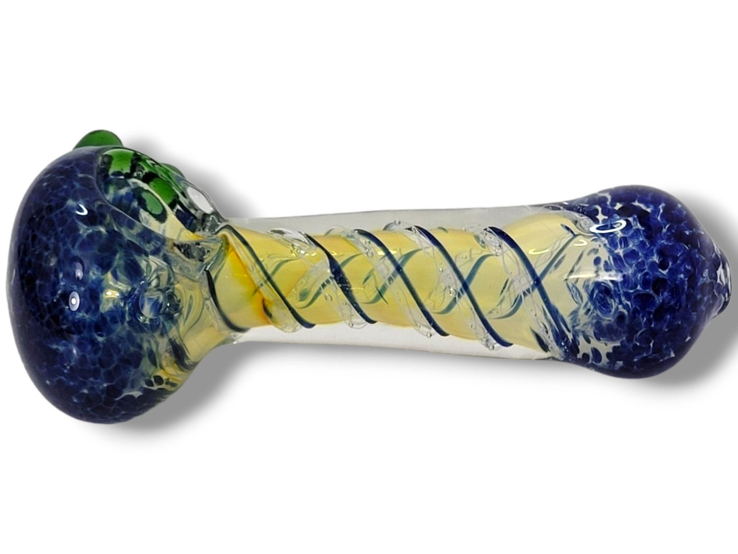 4" Spiral Glass Pipe - Canna Camp Supply Co
