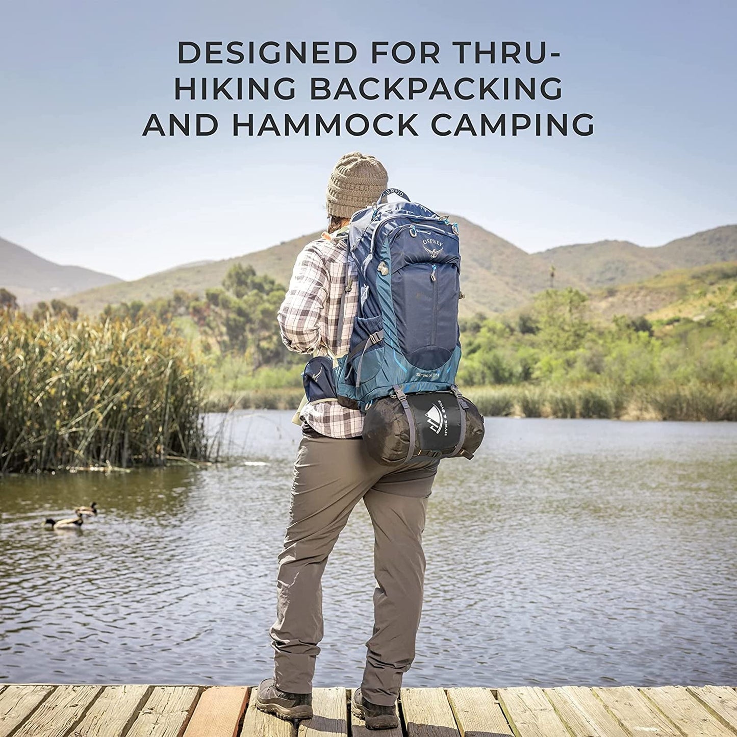 Antero 15 F Hiking & Camping Hammock Sleeping Bag - Canna Camp Supply Co
