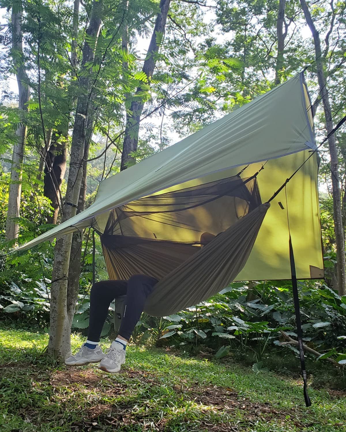 -Double Hammock with Net-2 Person Hammock Tent - Canna Camp Supply Co