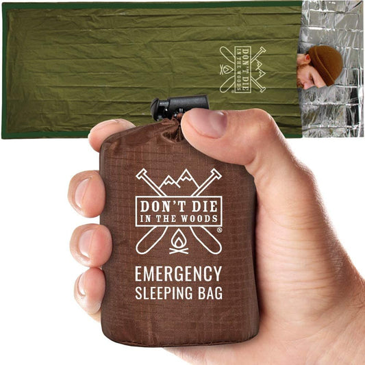 Emergency Sleeping Bag with Hood - Canna Camp Supply Co