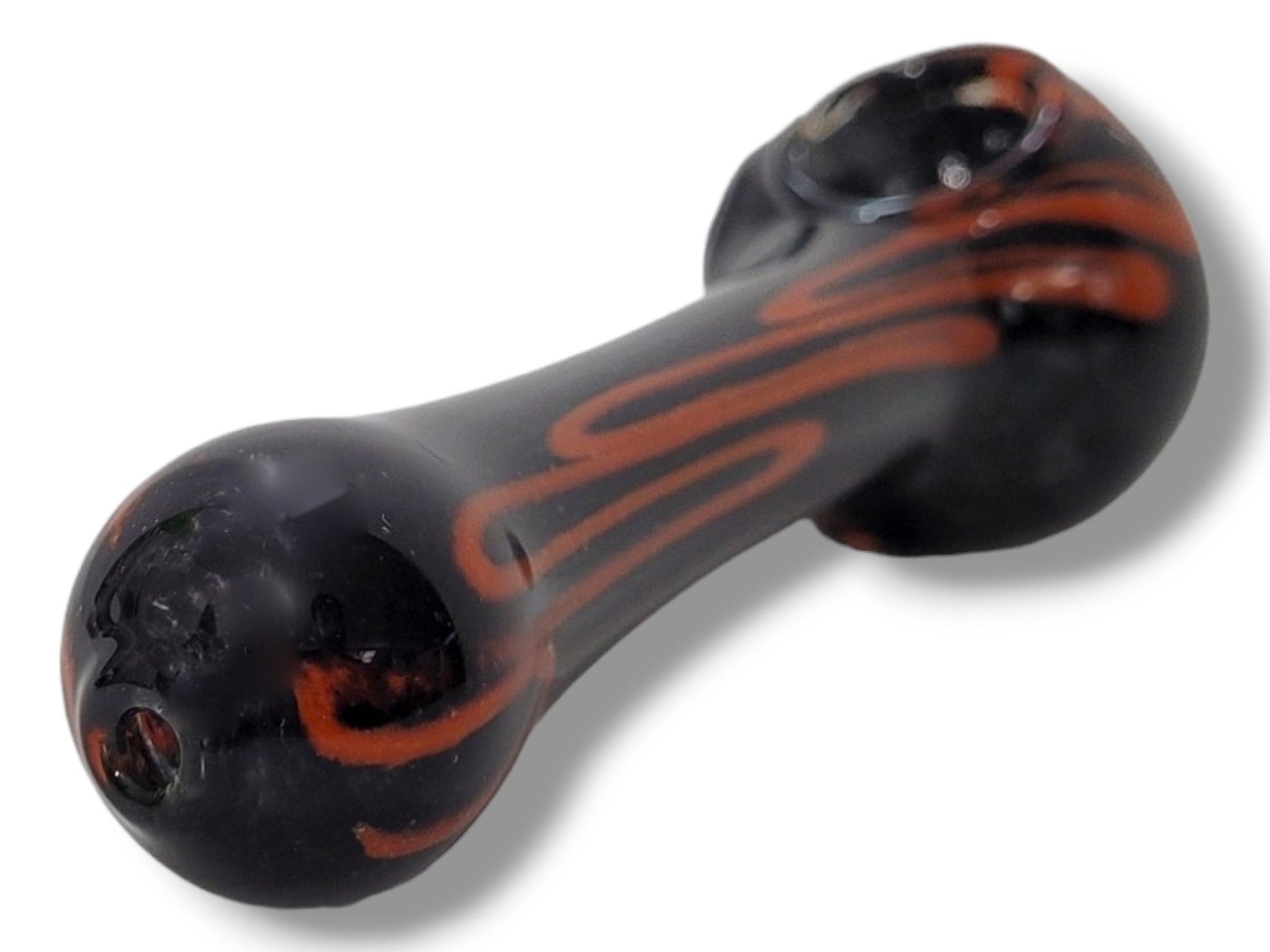 "Fire Dancer" Glass Pipe - Canna Camp Supply Co