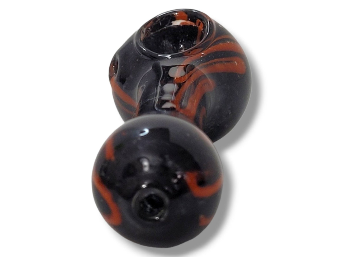 "Fire Dancer" Glass Pipe - Canna Camp Supply Co