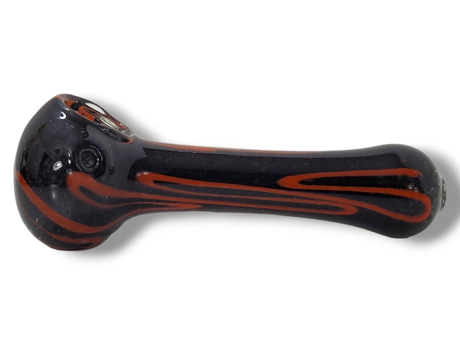 "Fire Dancer" Glass Pipe - Canna Camp Supply Co