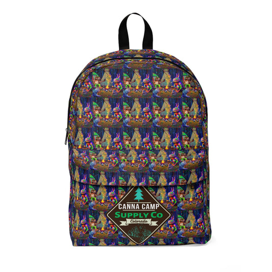 Spaced out pattern Backpack - Canna Camp Supply Co
