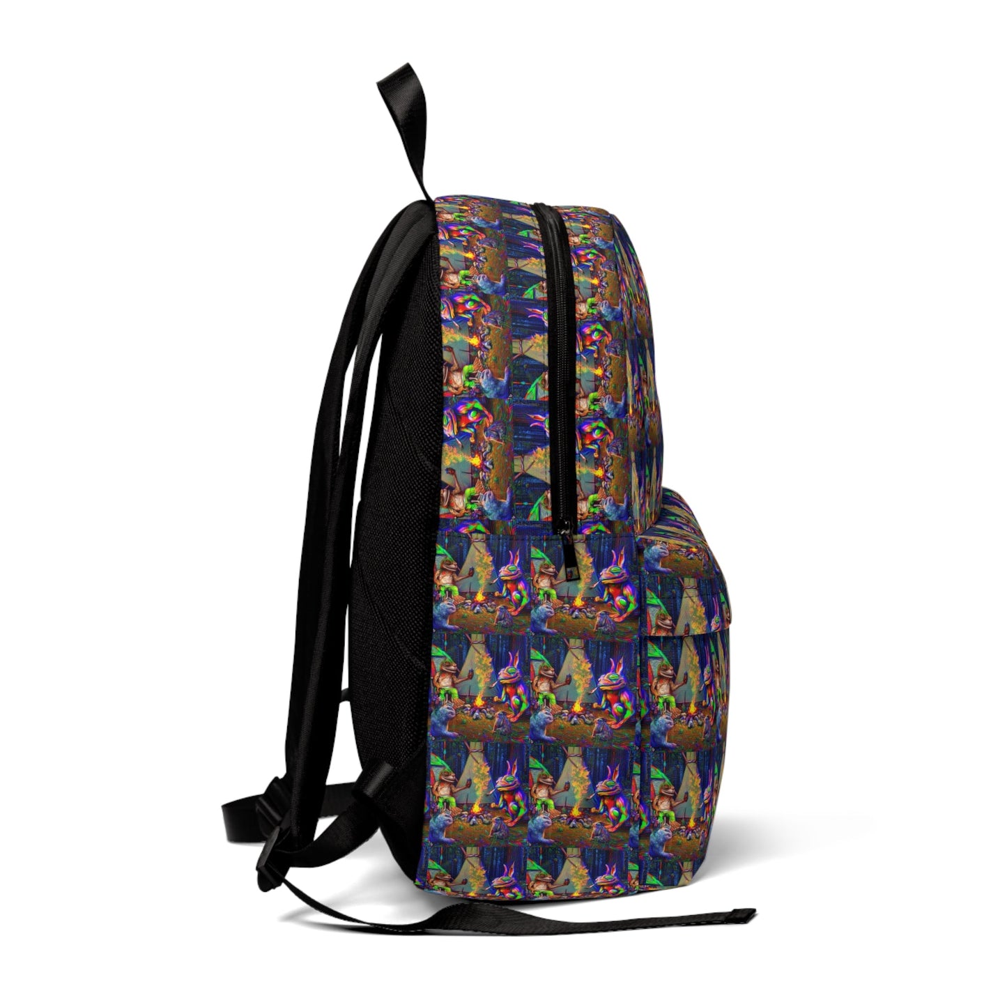 Spaced out pattern Backpack - Canna Camp Supply Co