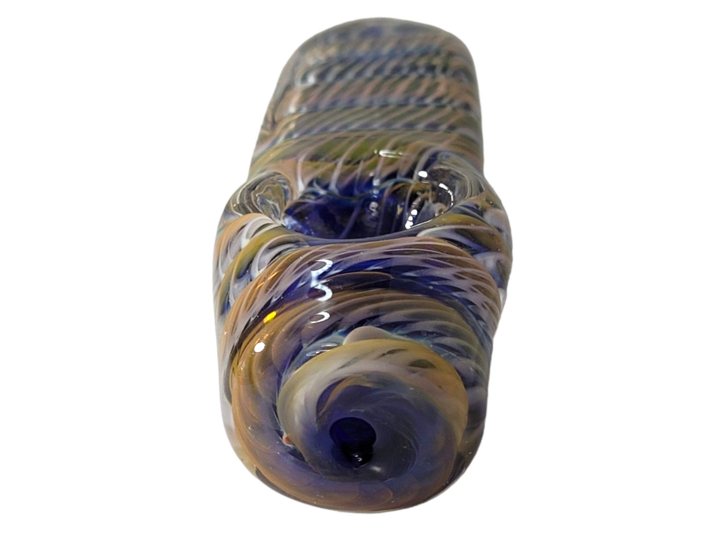 "The Block" Glass Pipe|Multiple Styles & Colors - Canna Camp Supply Co