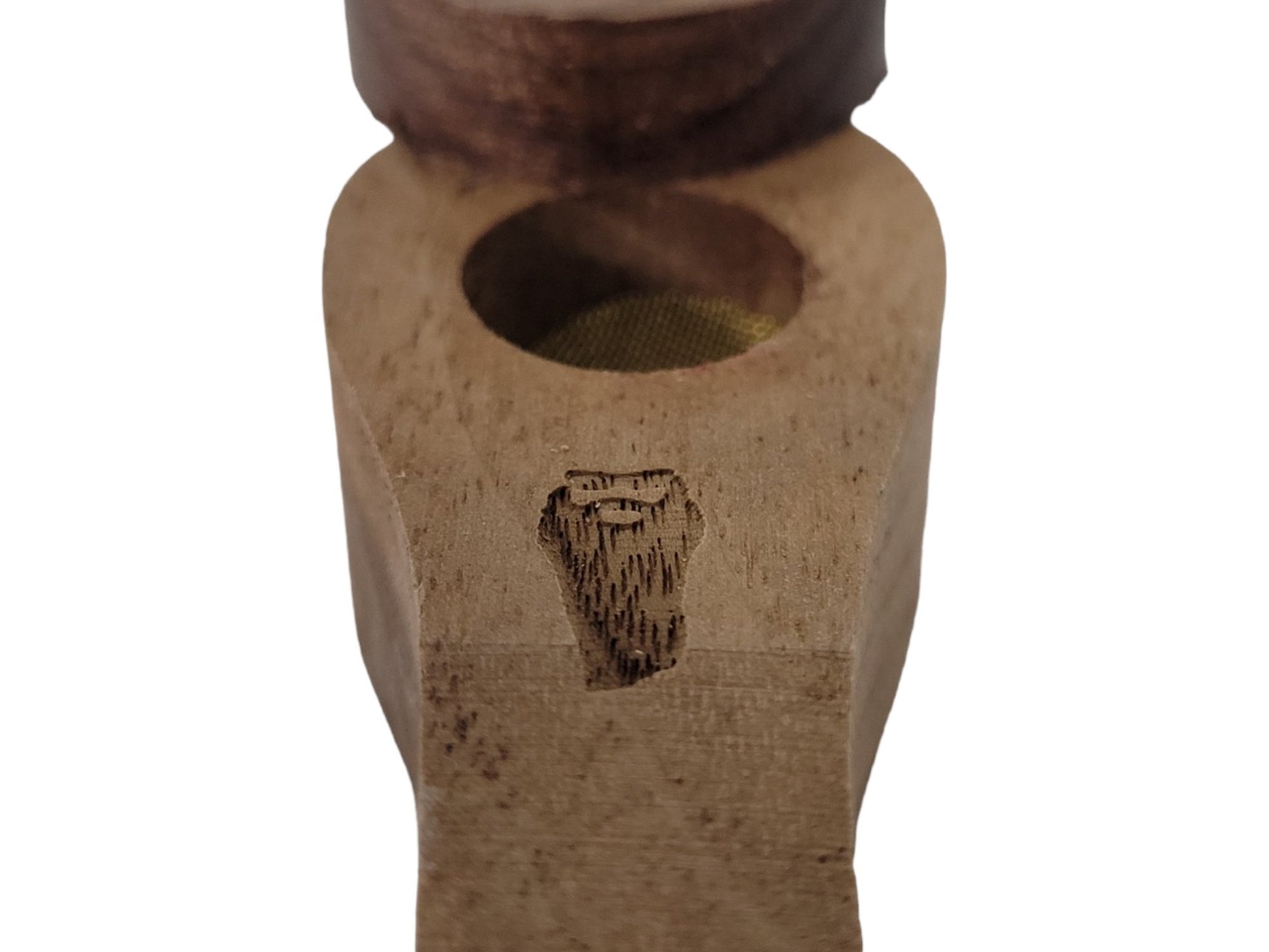 Wooden "Beard" Pipe - Canna Camp Supply Co